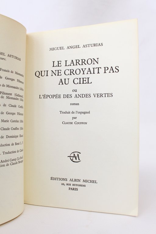 Le larron qui ne croyait pas au ciel