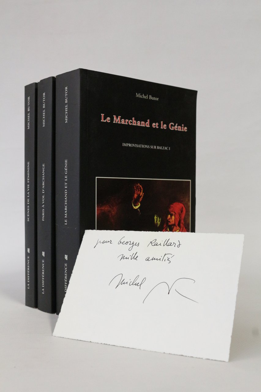 Le marchand et le génie. - Paris à vol d'archange. …