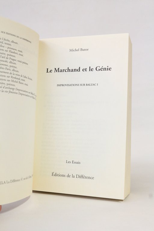Le marchand et le génie. - Paris à vol d'archange. …