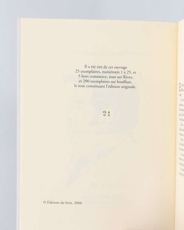 Le Merle blanc, écrits 1919-1922