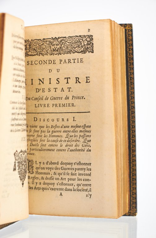 Le ministre d'estat, avec le veritable usage de la politique …