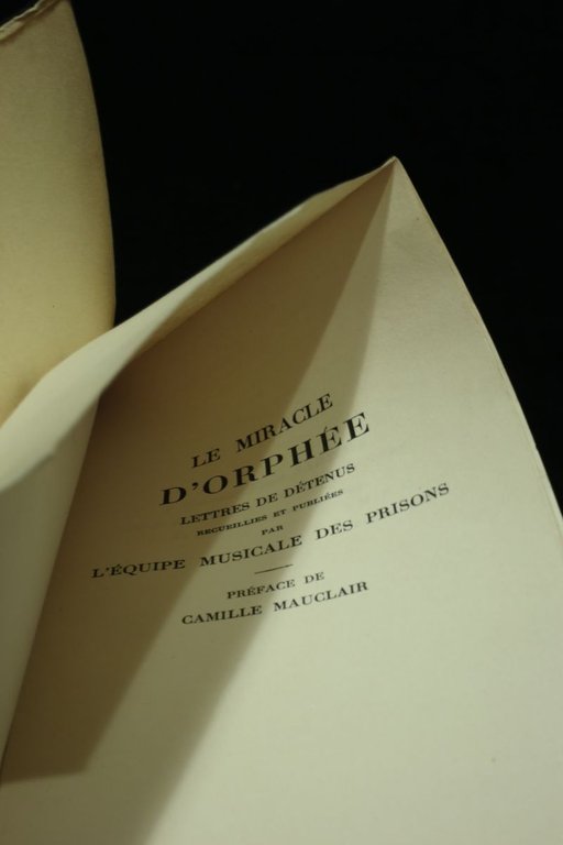 Le miracle d'Orphée