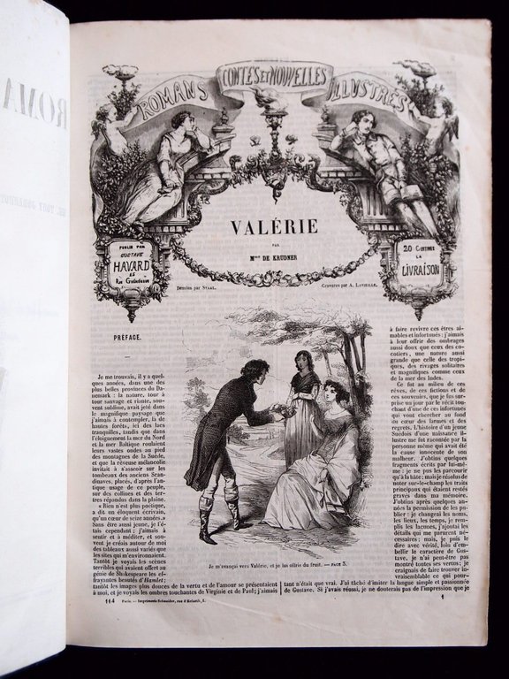 Le moine. Valérie. Manon Lescaut. Le talisman du coeur. La …