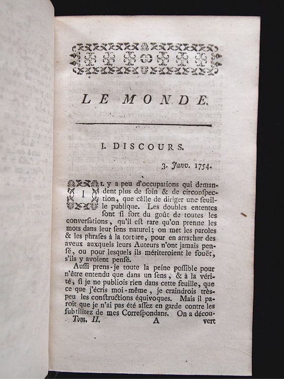 Le monde par Adam Fitz - Adam. Ou feuilles périodiques …