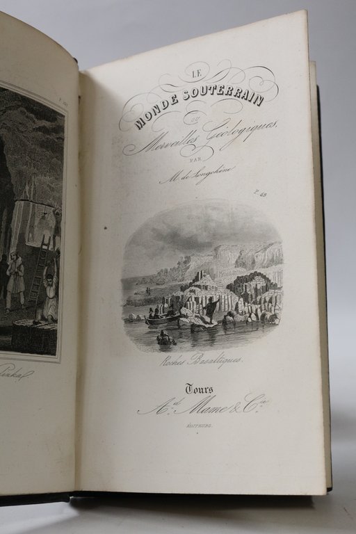 Le monde souterrain ou merveilles géologiques