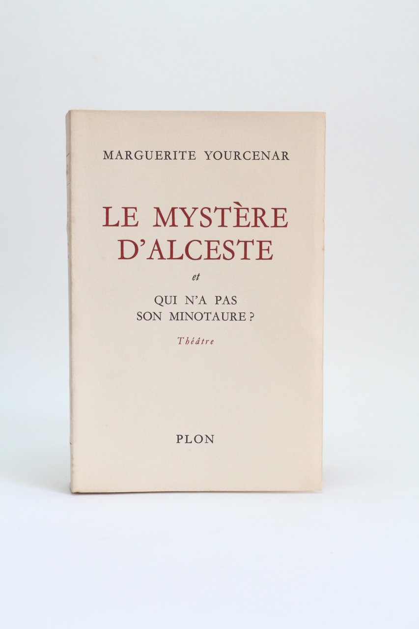 Le mystère d'Alceste ou qui n'a pas son minotaure?