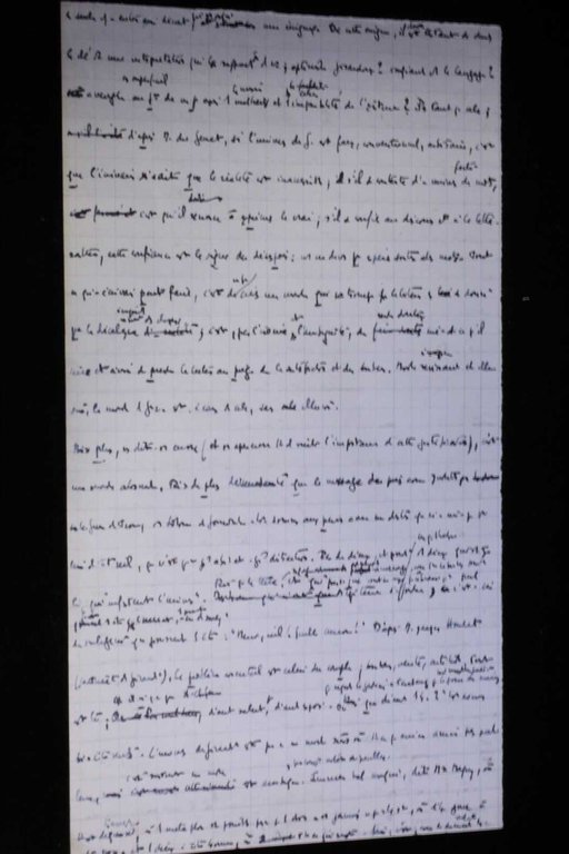 Le mythe de Giraudoux. Manuscrit autographe et tapuscrit complets.
