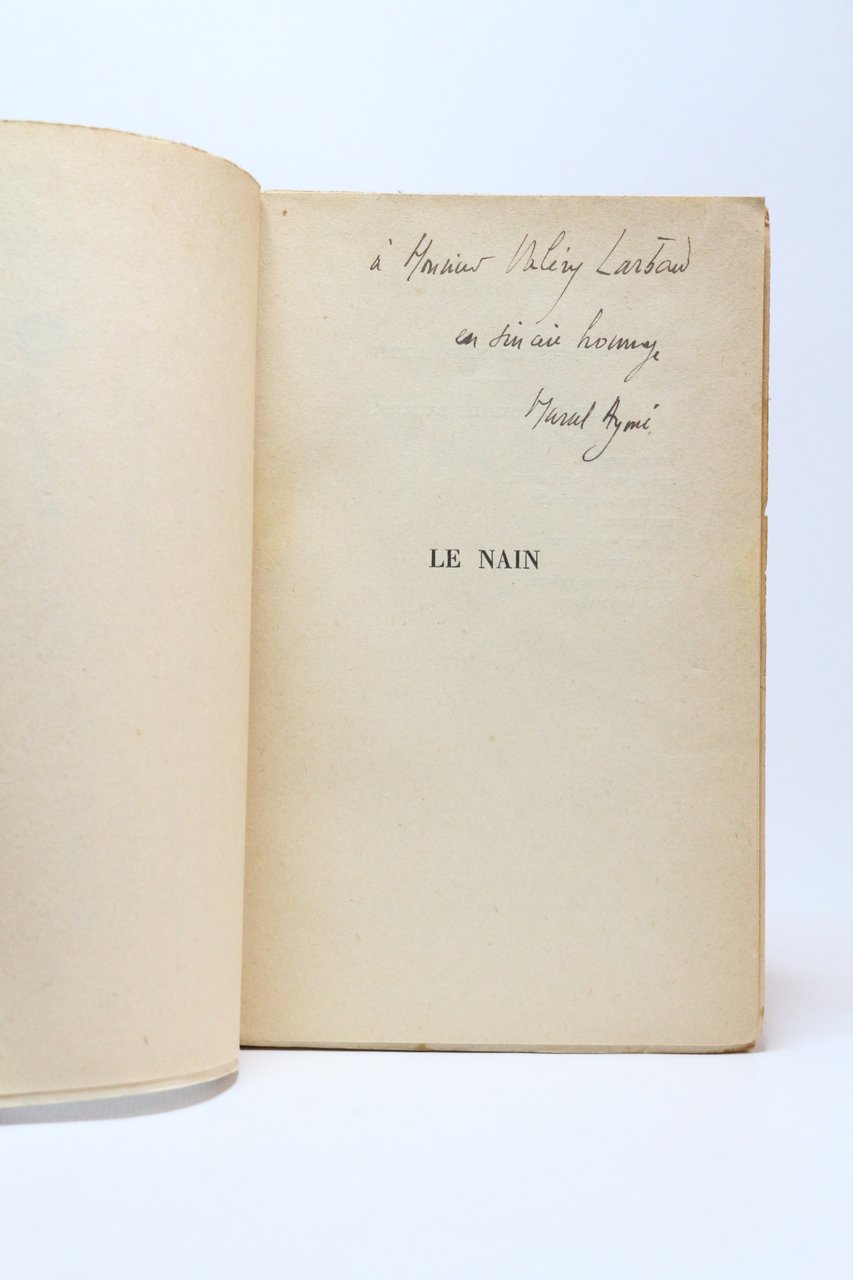Le nain - Exemplaire de Valery Larbaud
