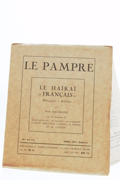 Le Pampre. Collection complète de la revue "Le Pampre" du …