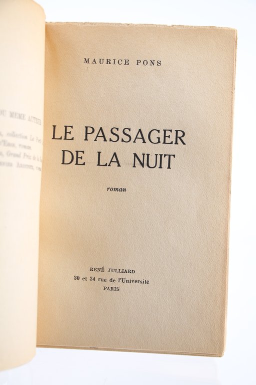 Le Passager de la Nuit