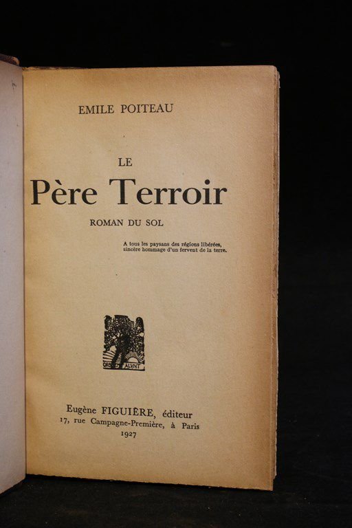 Le père Terroir, roman du sol