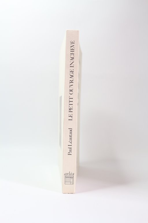 Le petit ouvrage inachevé