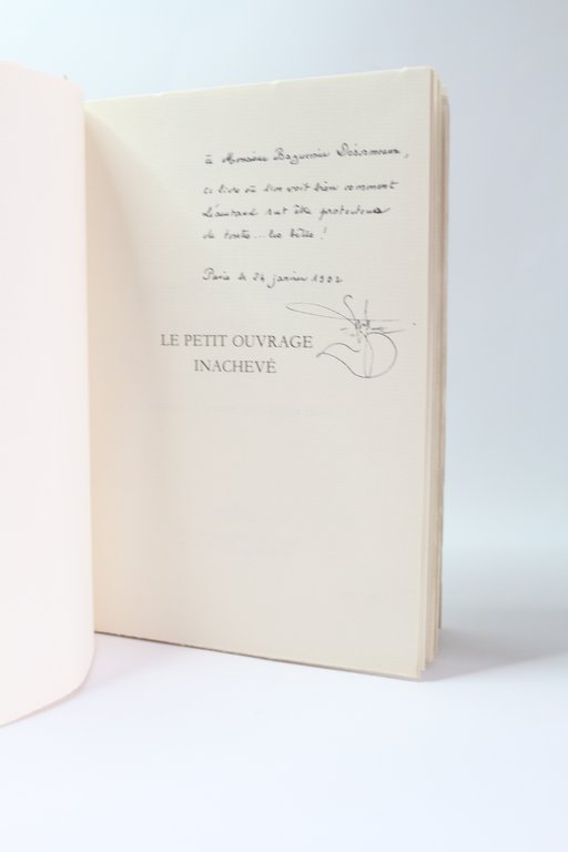 Le petit ouvrage inachevé