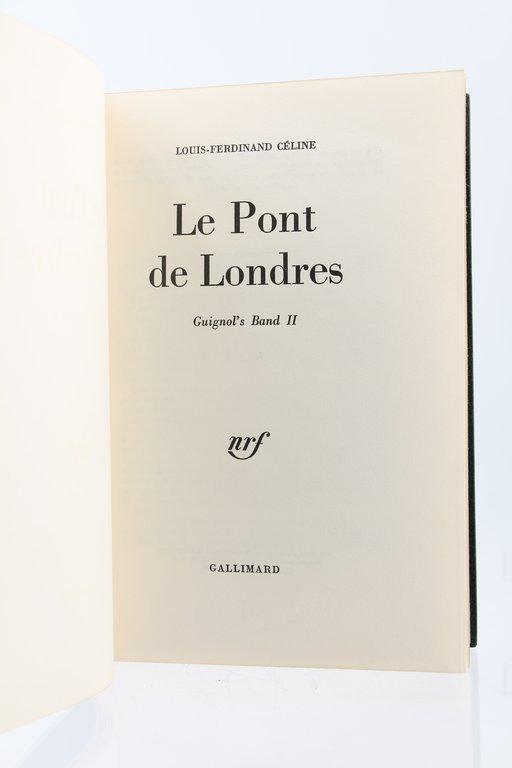 Le Pont de Londres. - Guignol's Band II