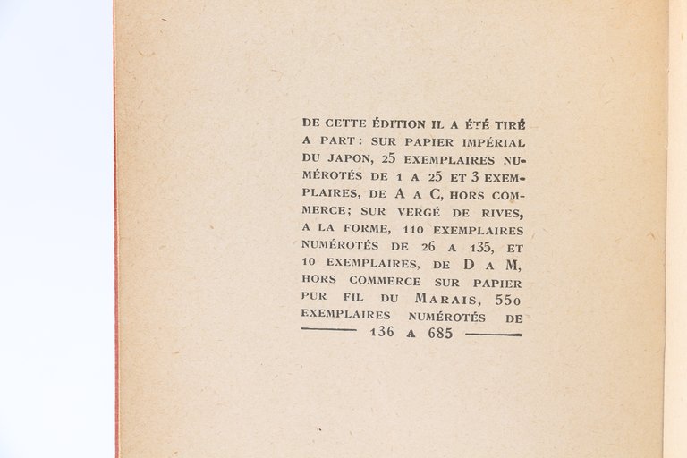 Le Potomak 1913-1914 précédé d'un Prospectus 1916