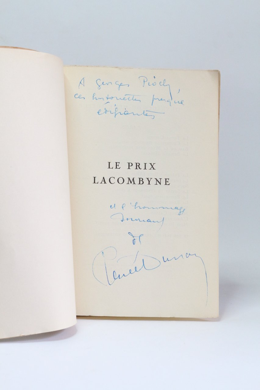 Le prix Lacombyne