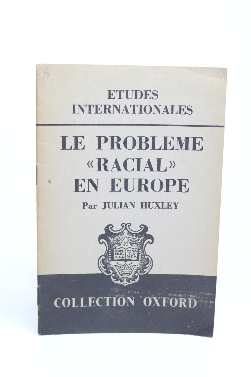 Le problème racial en Europe