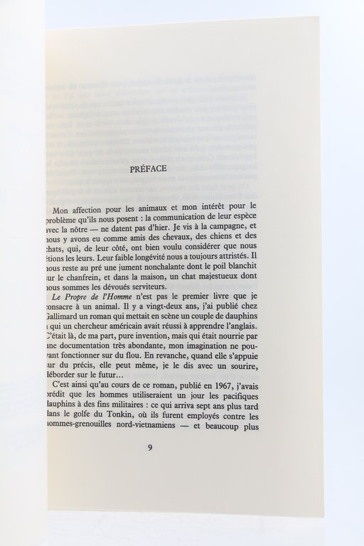 Le Propre de l'Homme