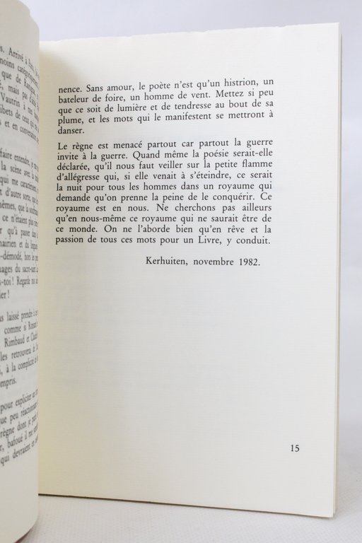 Le règne et le royaume, poèmes