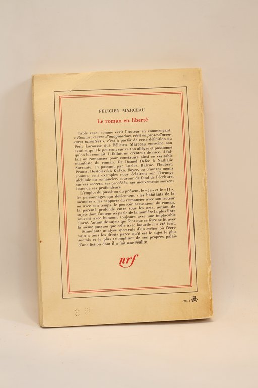 Le roman en liberté