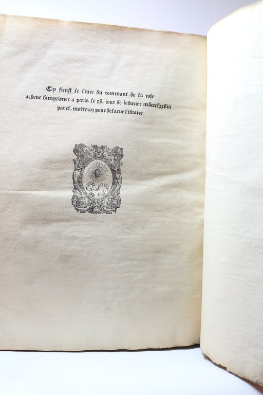 Le rommant de la rose (Le roman de la rose)