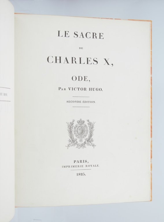 Le Sacre de Charles X, Ode
