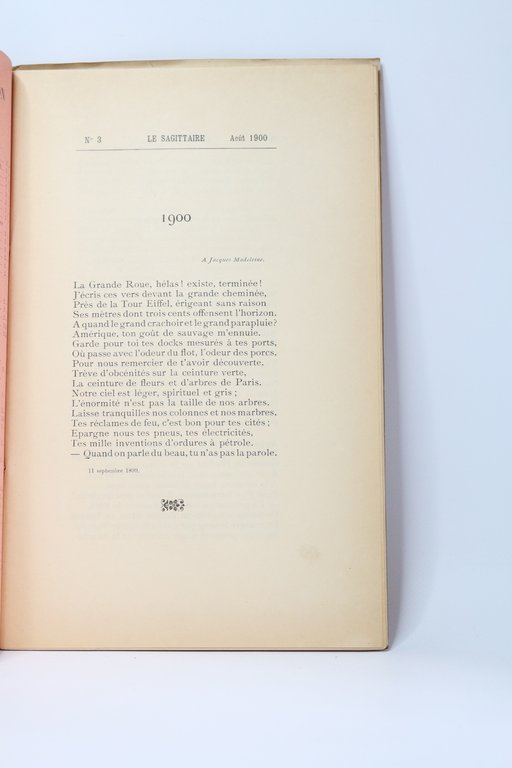 Le sagittaire N°3 de la première année