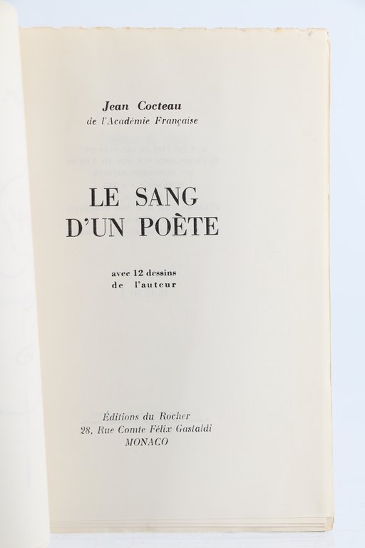 Le sang d'un poète