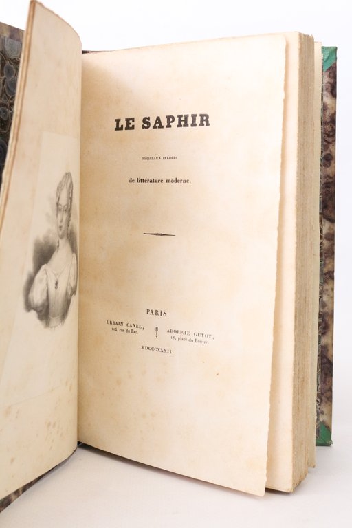Le saphir, morceaux inédits de littérature moderne