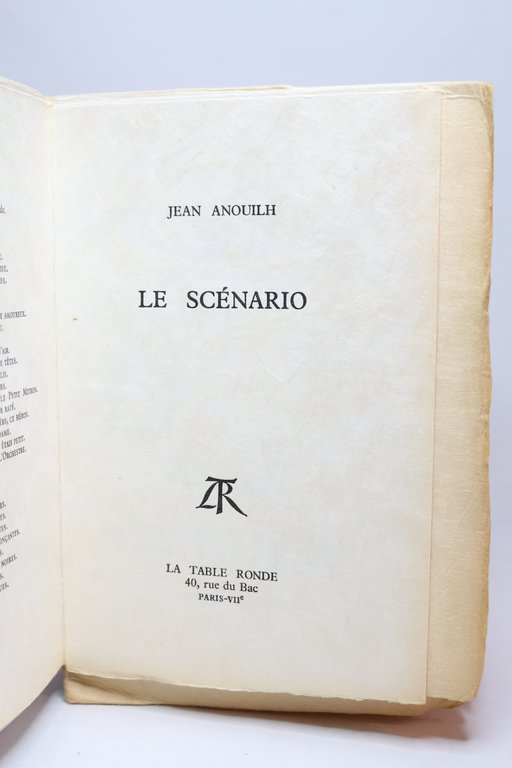 Le scénario