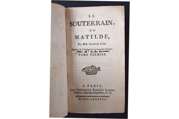 Le souterrain, ou Matilde