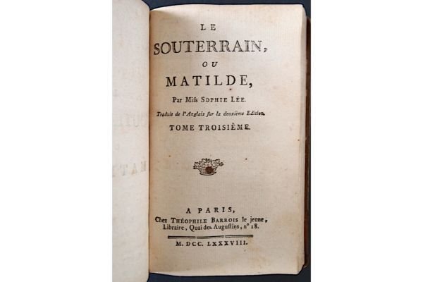 Le souterrain, ou Matilde