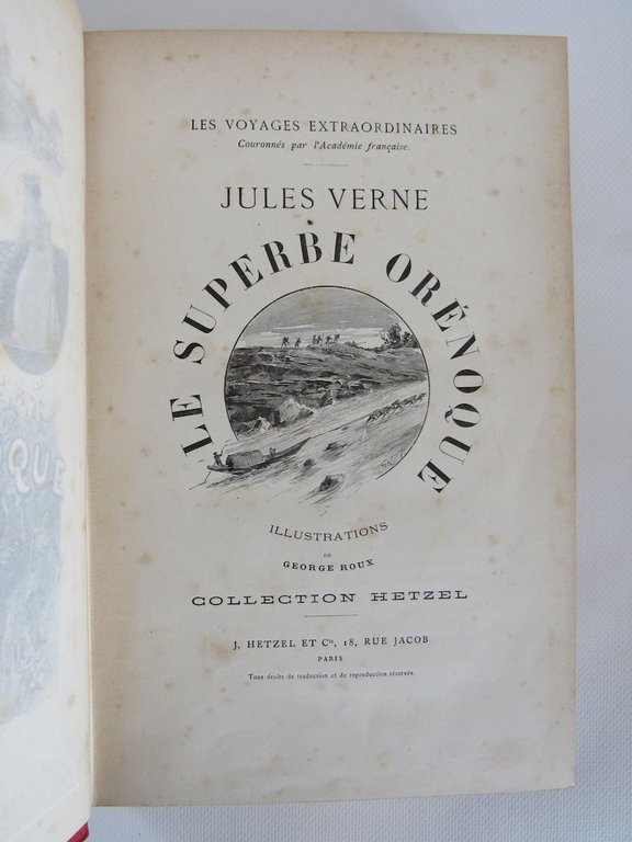 Le superbe Orénoque