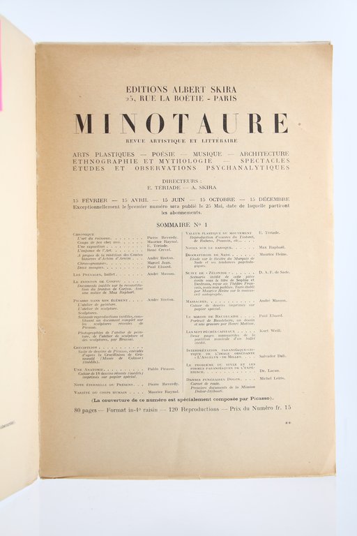 Le Surréalisme au service de la Révolution N°6
