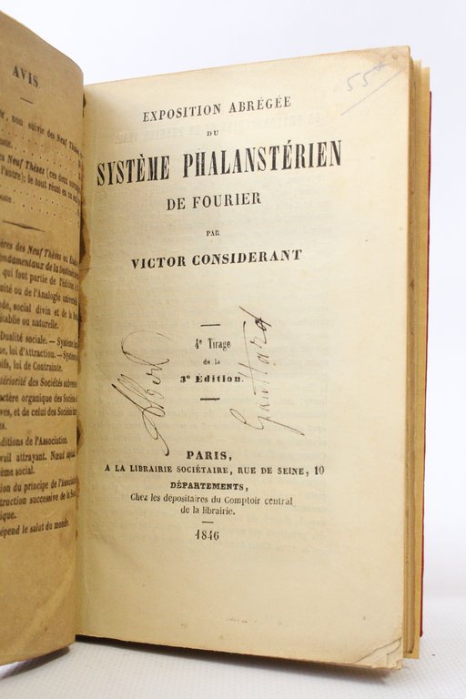 Le système phalanstérien de Fourier