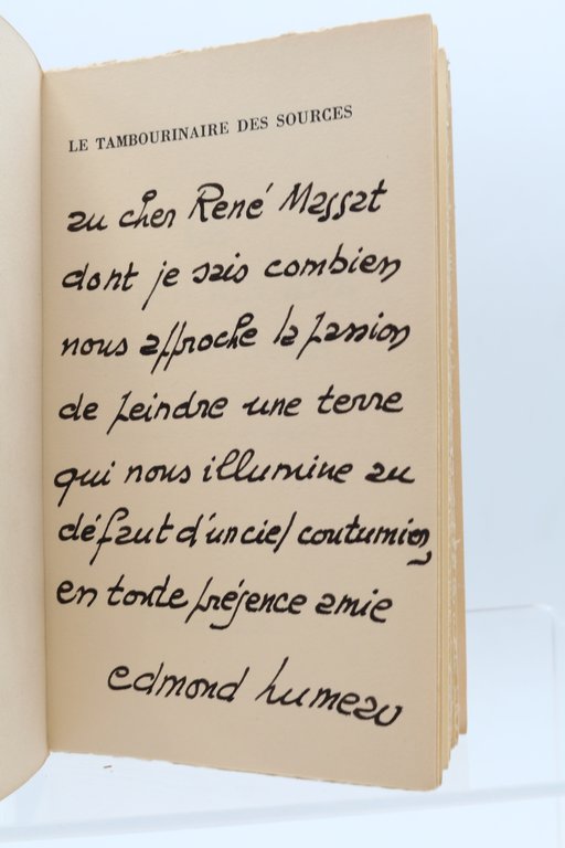 Le tambourinaire des sources