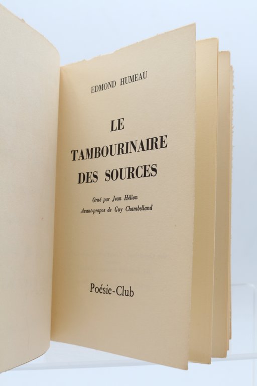 Le tambourinaire des sources