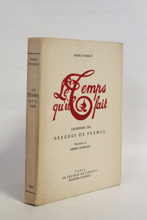 Le temps qu'il fait. Calendrier des bergers de France