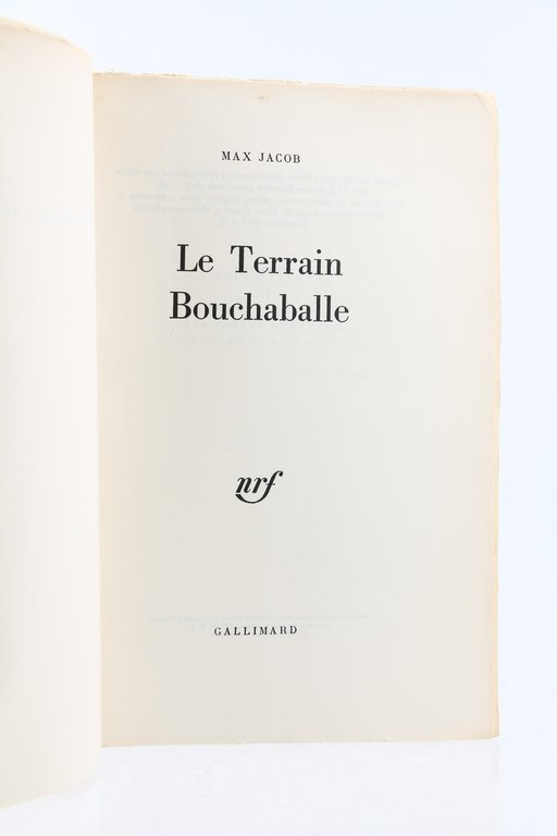 Le Terrain Bouchaballe