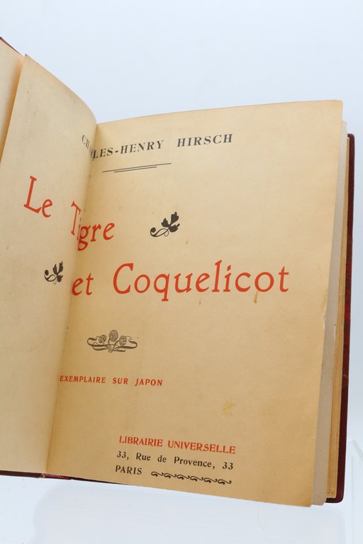 Le tigre et le coquelicot