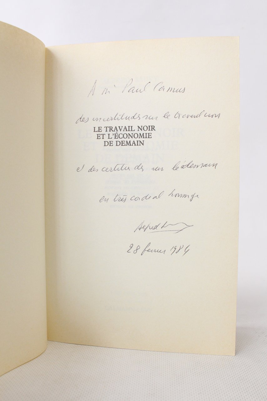 Le travail noir & l'économie de demain