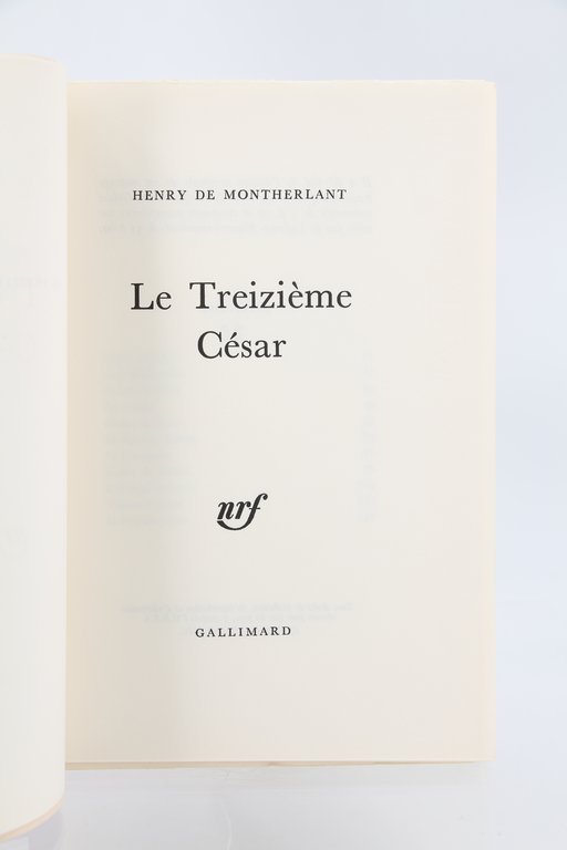 Le treizième César