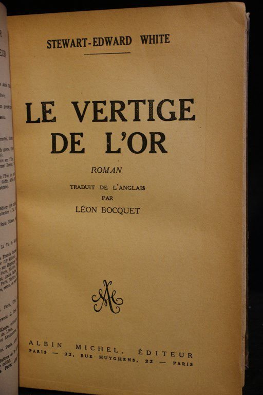 Le vertige de l'or