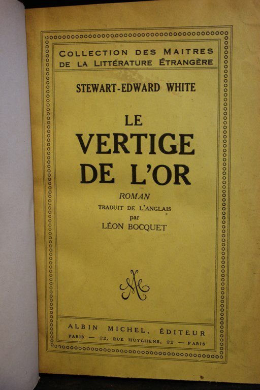 Le vertige de l'or