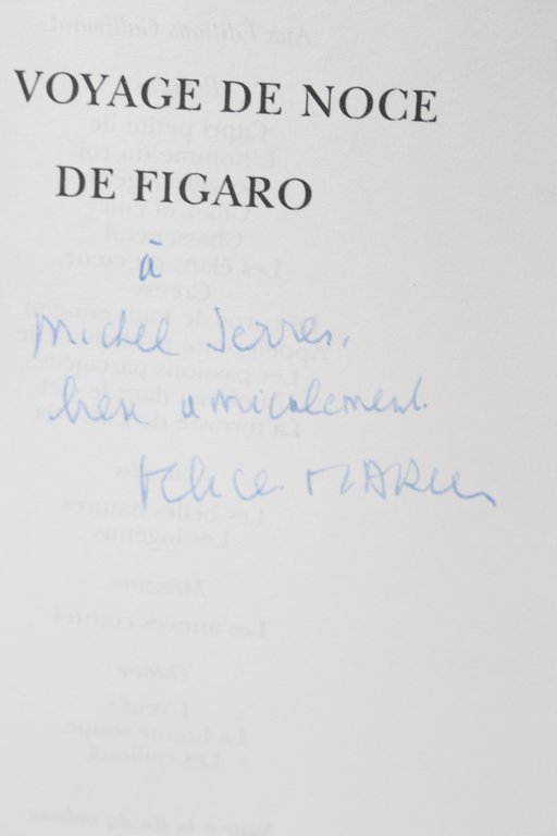 Le voyage de noce de Figaro