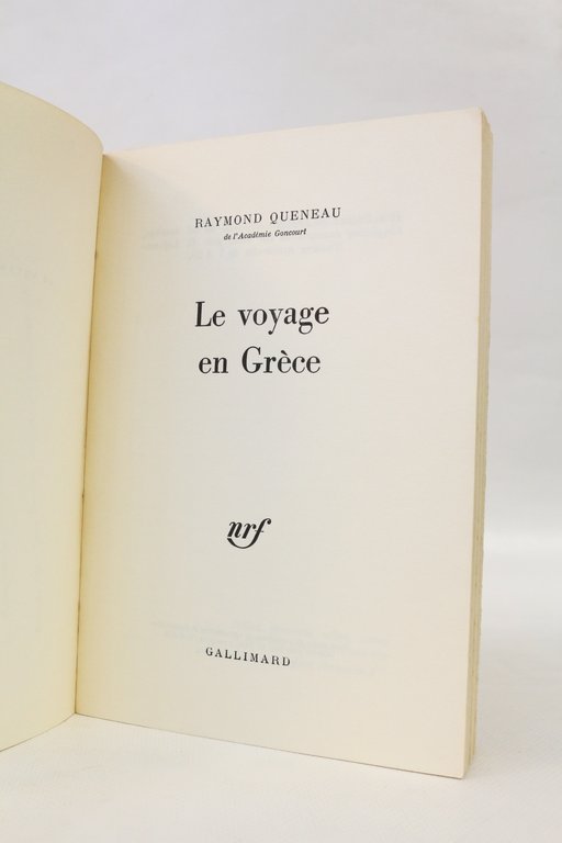 Le voyage en Grèce