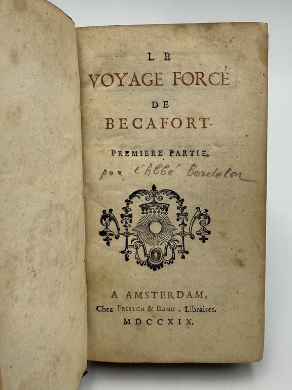 Le voyage forcé de Becafort