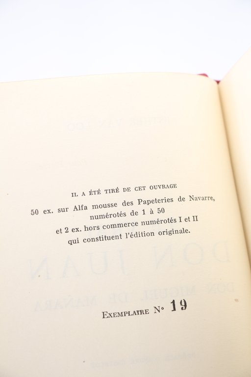 Le vrai Don Juan Don Miguel de Manara