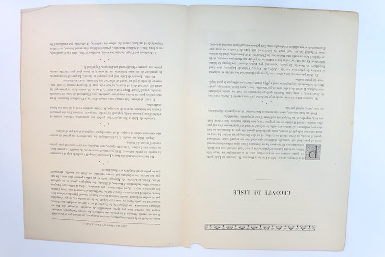 "Leconte de Lisle" - In Les Hommes d'aujourd'hui n°241