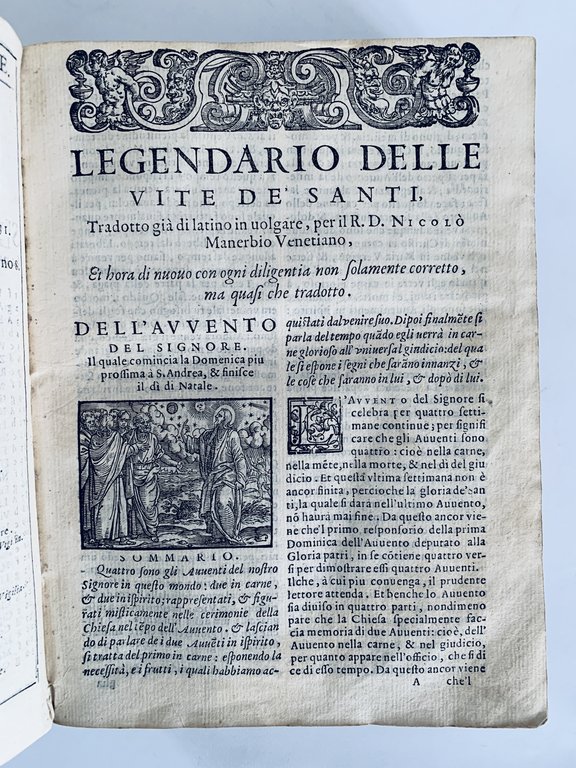 Legendario delle vite de santi [Ensemble] Del gloriosissimo San Galgano …